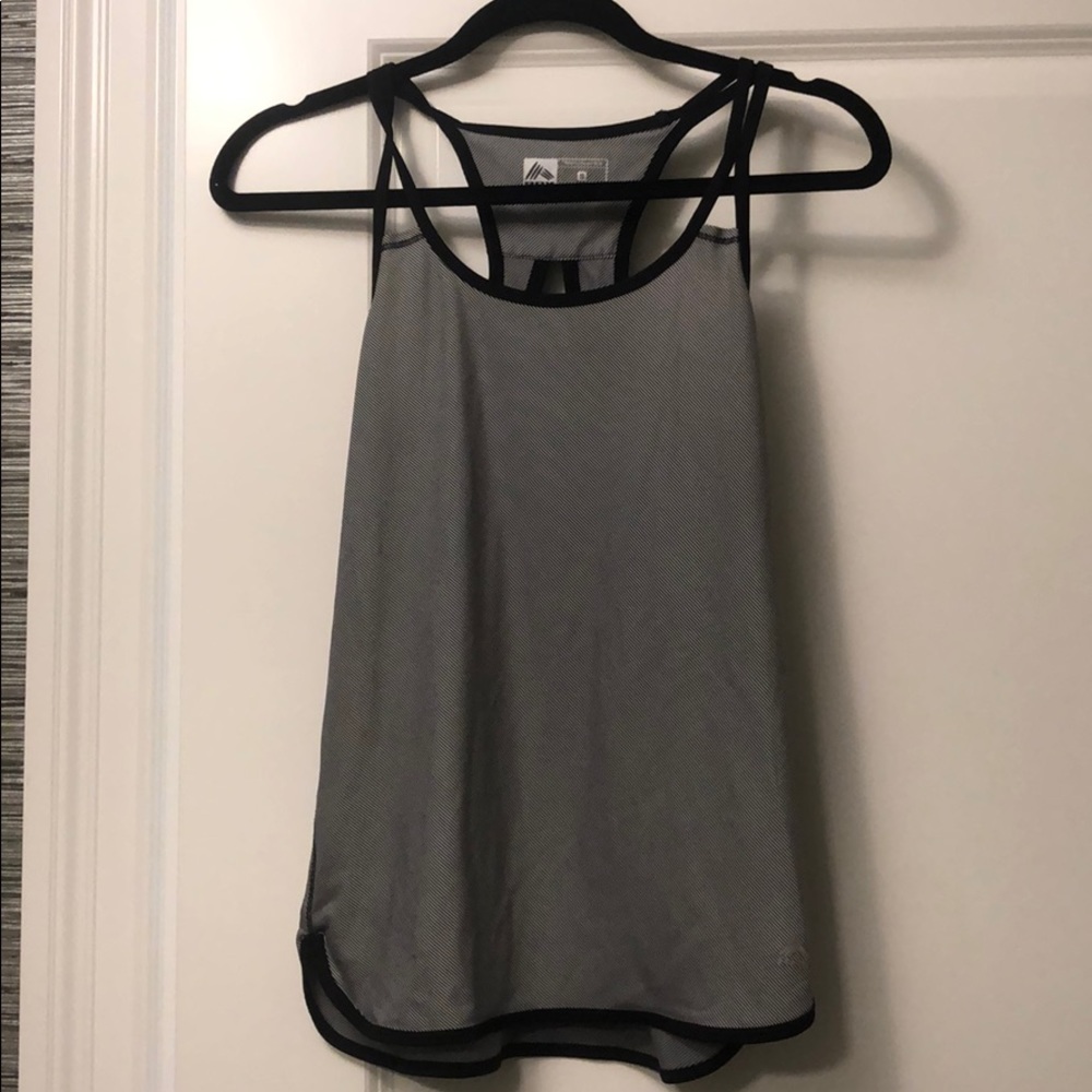 RBX striped workout tank